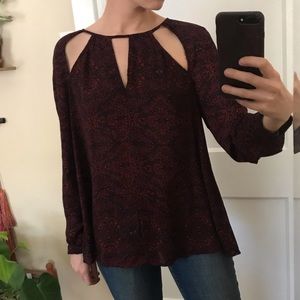 Urban Outfitters Laser Cut Blouse